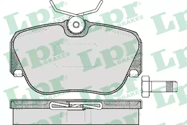 05P302 AP Колодки тормозные дисковые