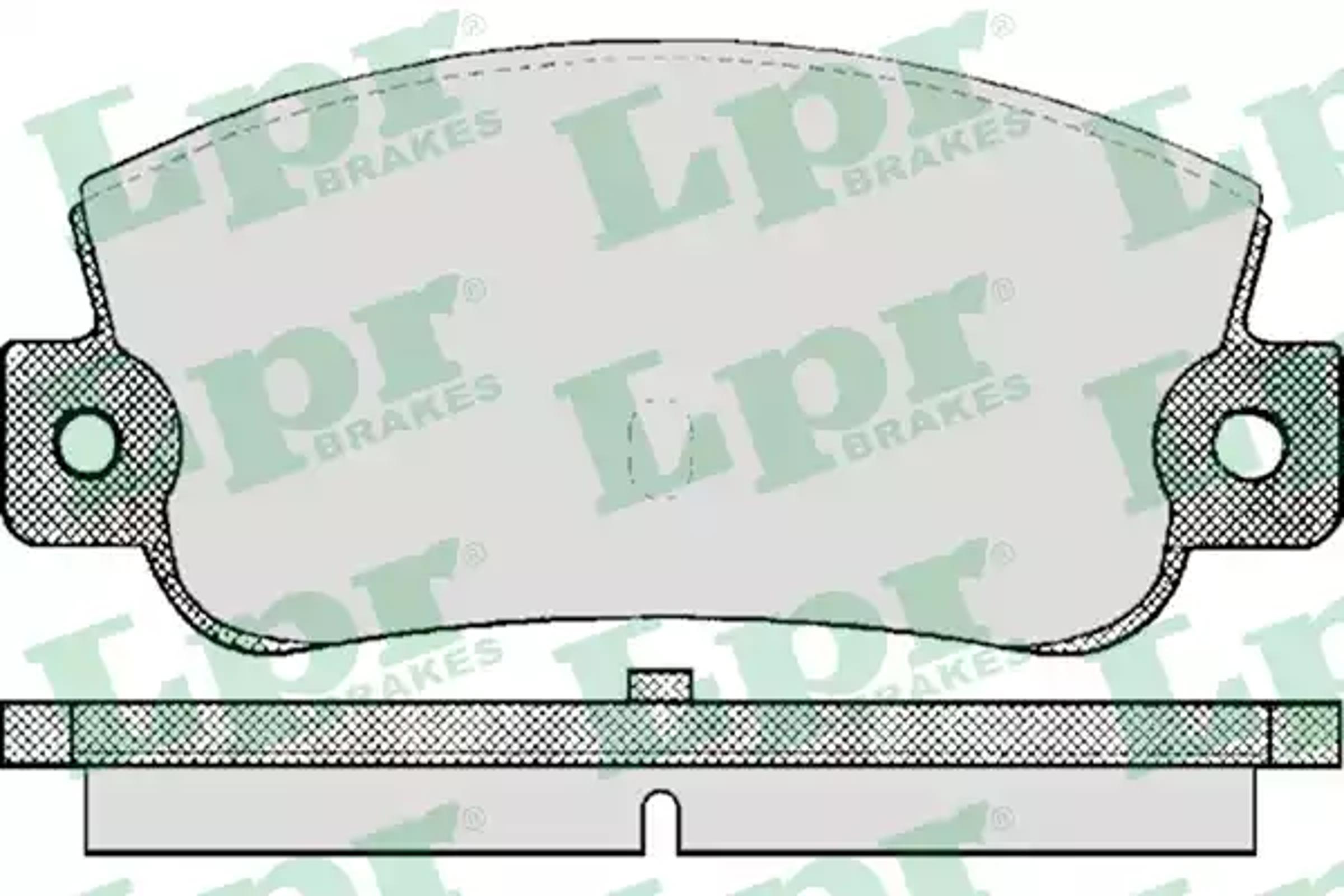 05P410 AP Колодки тормозные дисковые