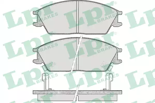 05P542 AP Колодки тормозные дисковые