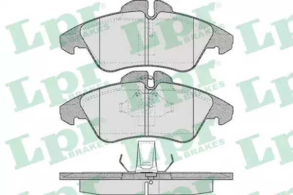 05P608 AP Колодки тормозные дисковые