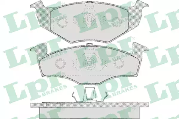 05P627 AP Колодки тормозные дисковые