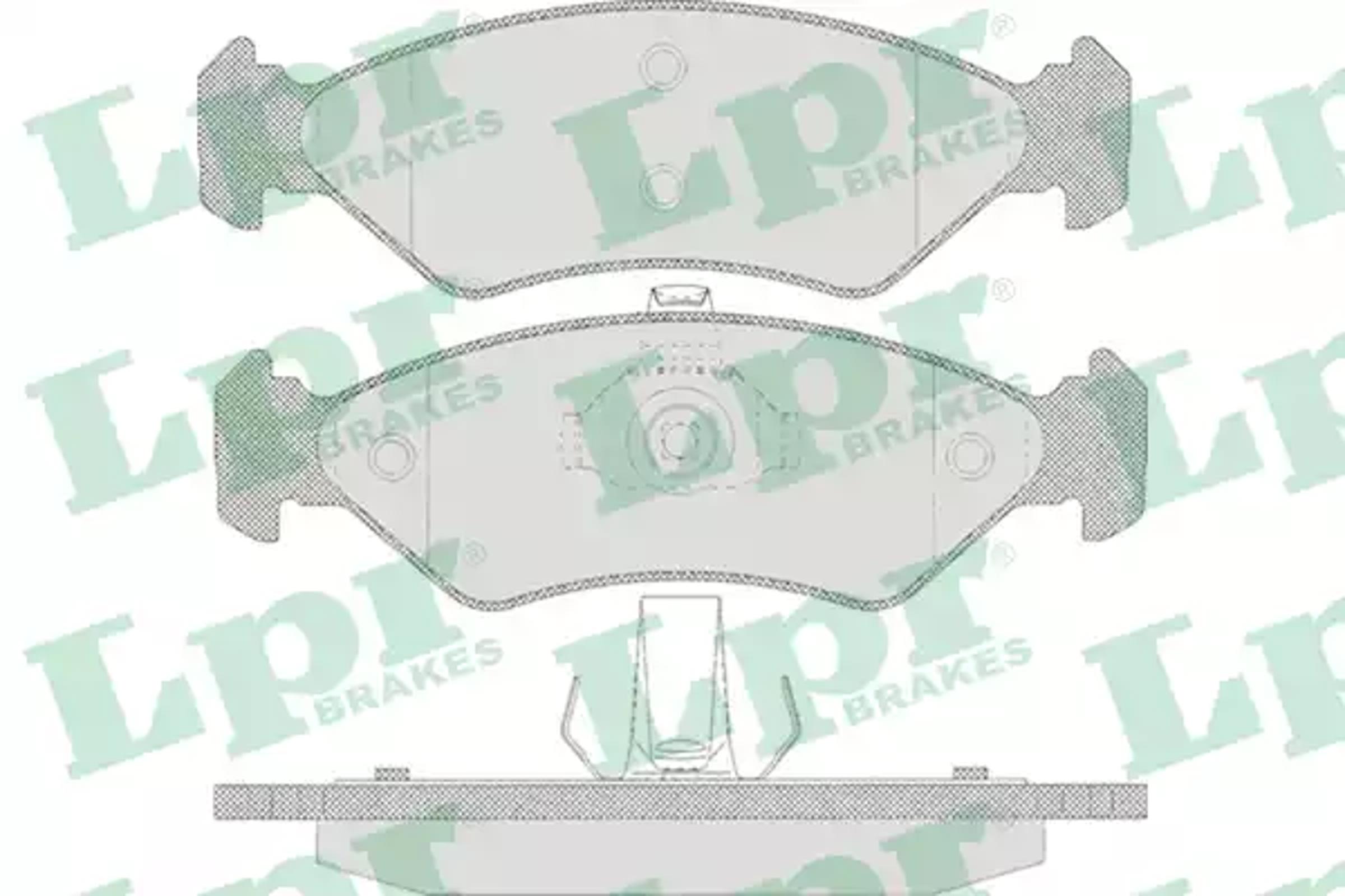 05P655 AP Колодки тормозные дисковые