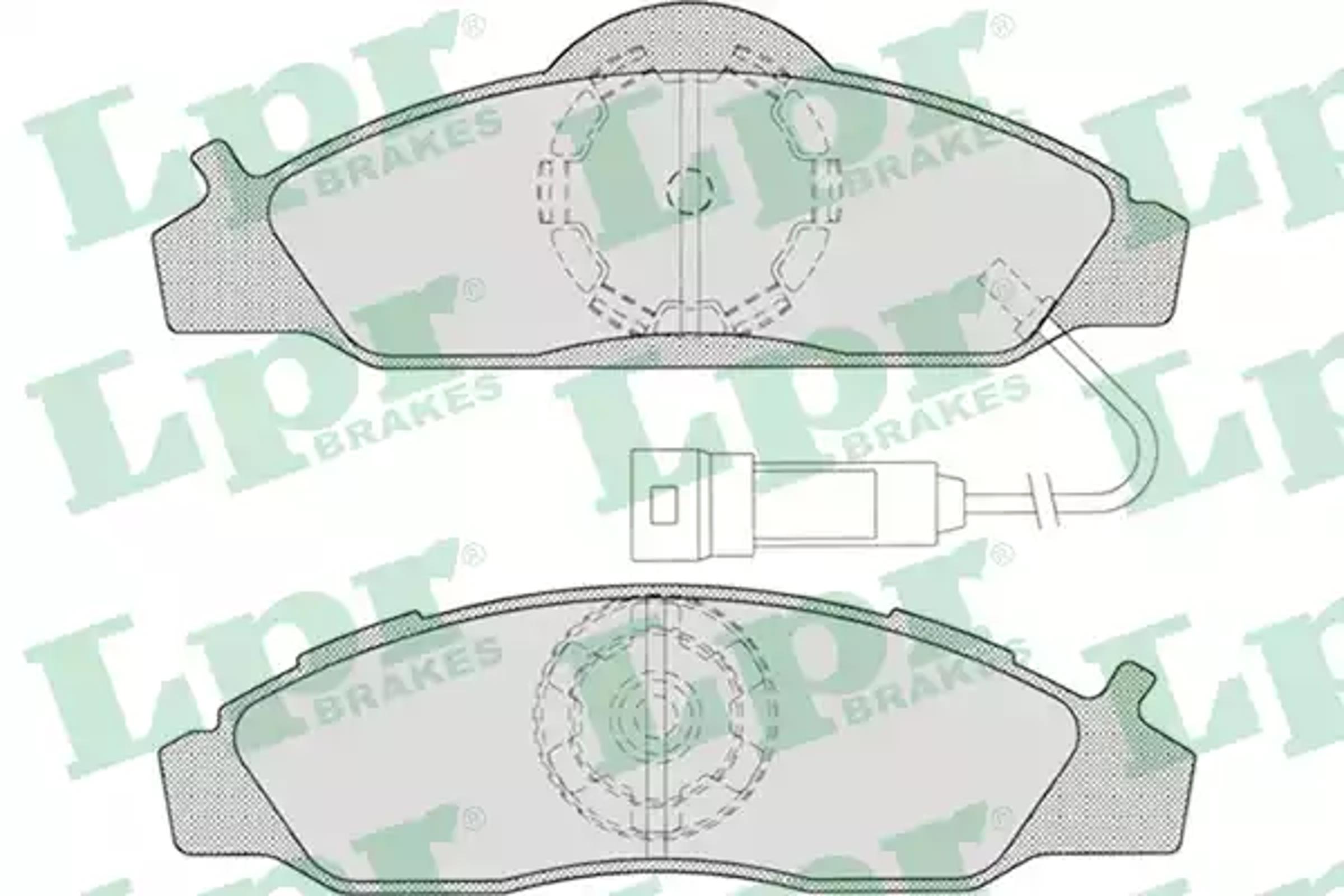 05P721 AP Колодки тормозные дисковые