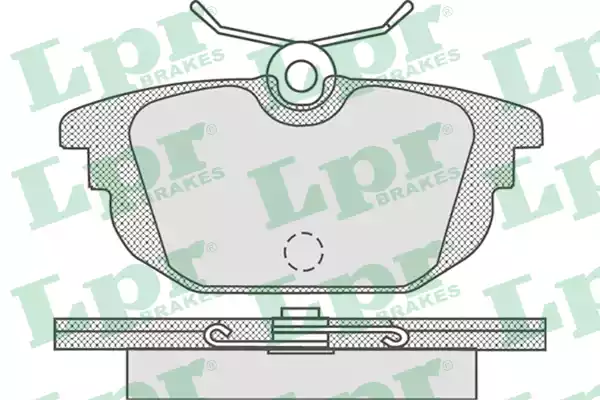 05P736 AP Колодки тормозные дисковые