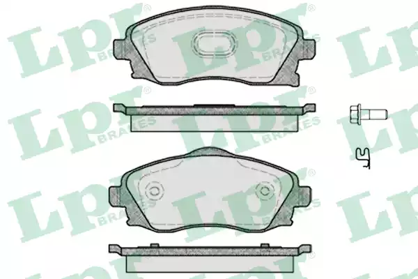 05P758 AP Колодки тормозные дисковые