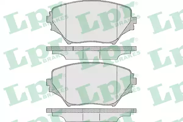 05P958 AP Колодки тормозные дисковые