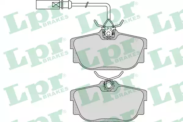 05P974 AP Колодки тормозные дисковые