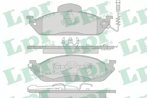 05P983 AP Колодки тормозные дисковые