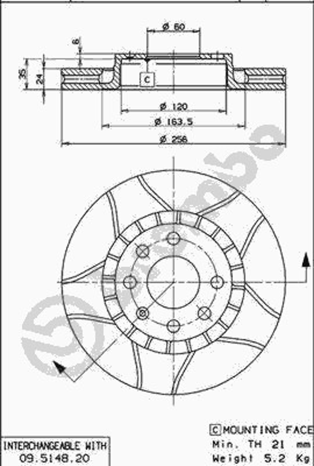 X 24695 AP AUTOMOTIV Диск тормозной