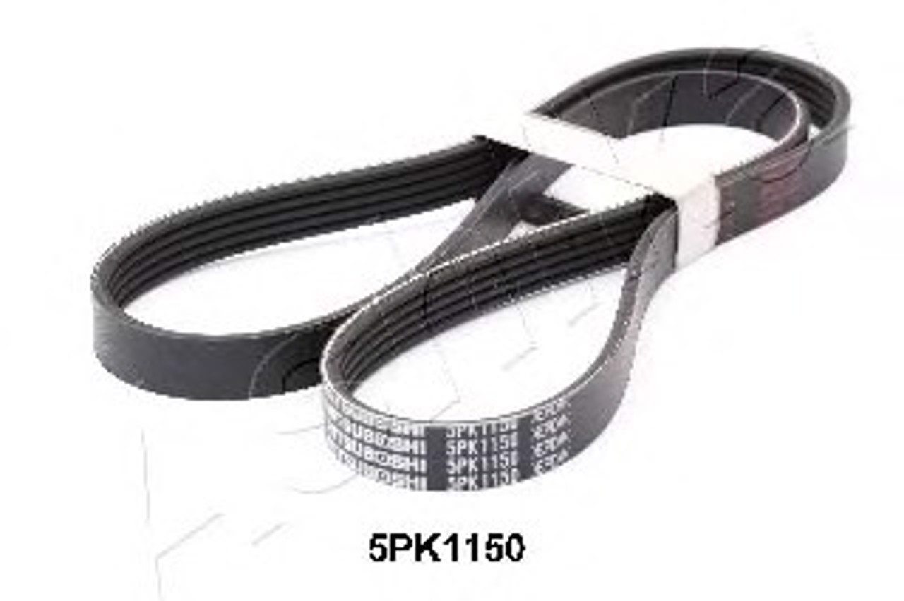 Поликлиновой ремень (ручейковый) ASHIKA 112-5PK1150