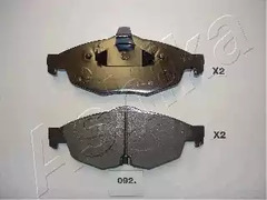 Колодки тормозные дисковые ASHIKA 50-00-092