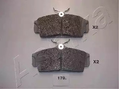 Колодка тормозная дисковая комплект ASHIKA 50-01-179