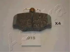 Колодки тормозные дисковые ASHIKA 51-00-015