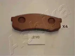 Колодки тормозные дисковые ASHIKA 51-02-210