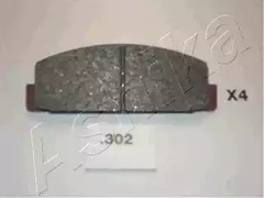 Колодки тормозные дисковые ASHIKA 51-03-302