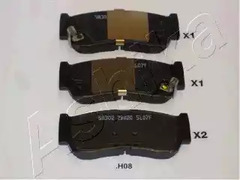 Колодки тормозные дисковые ASHIKA 51-0H-H08
