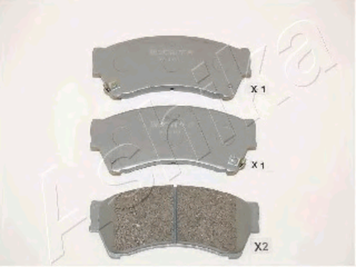 Тормозные колодки ASHIKA 50-03-346