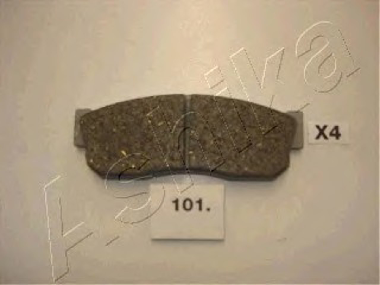 Колодки тормозные дисковые ASHIKA 50-01-101