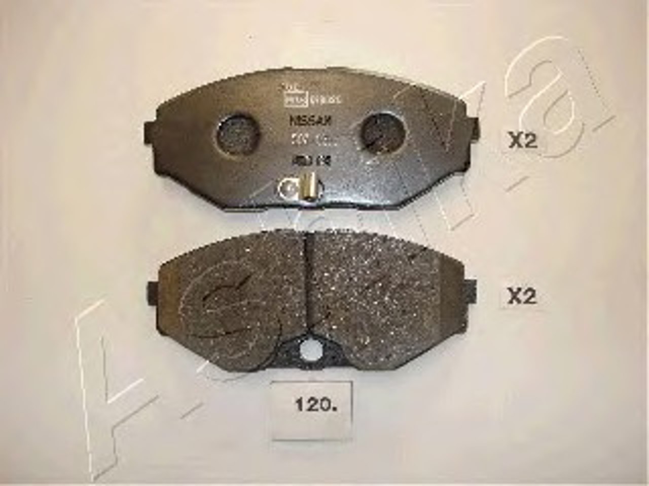 Колодки тормозные дисковые ASHIKA 50-01-120