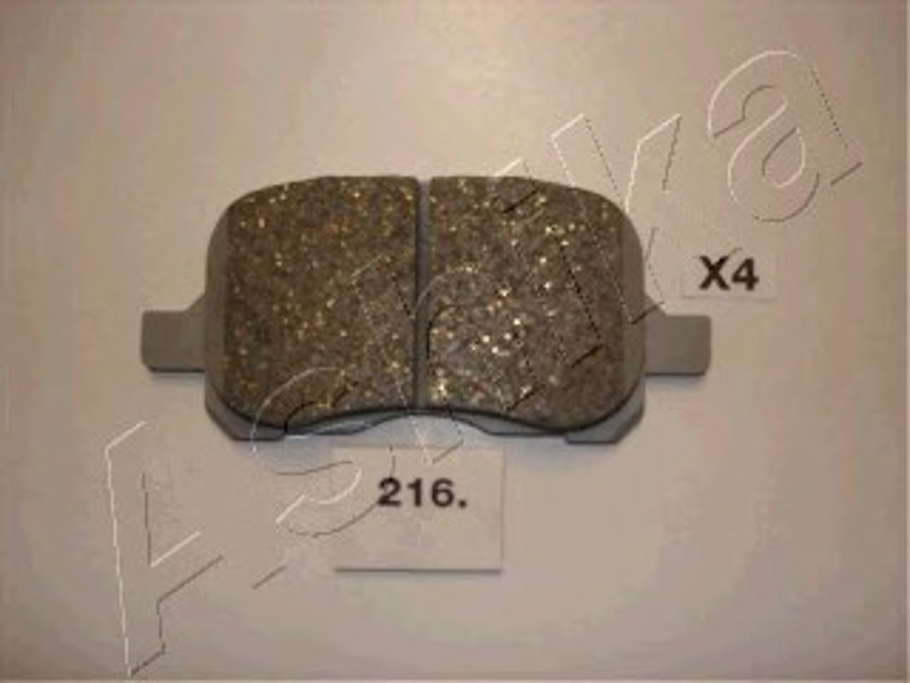 Колодки тормозные дисковые ASHIKA 50-02-216