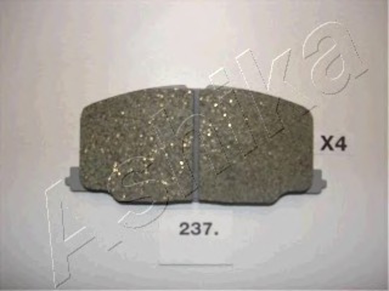 Колодки тормозные дисковые ASHIKA 50-02-237