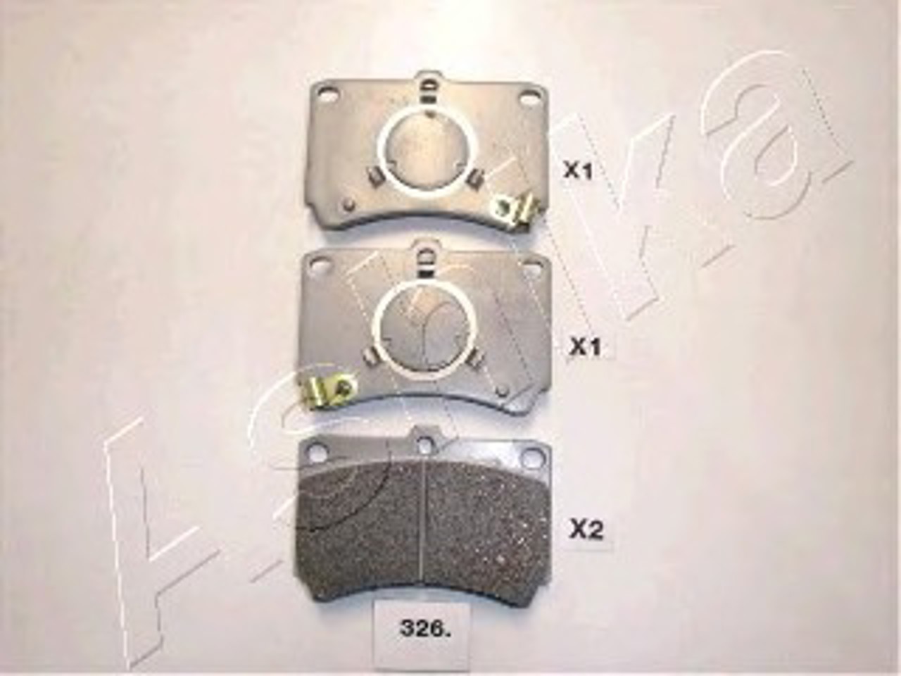 Колодки тормозные дисковые ASHIKA 50-03-326