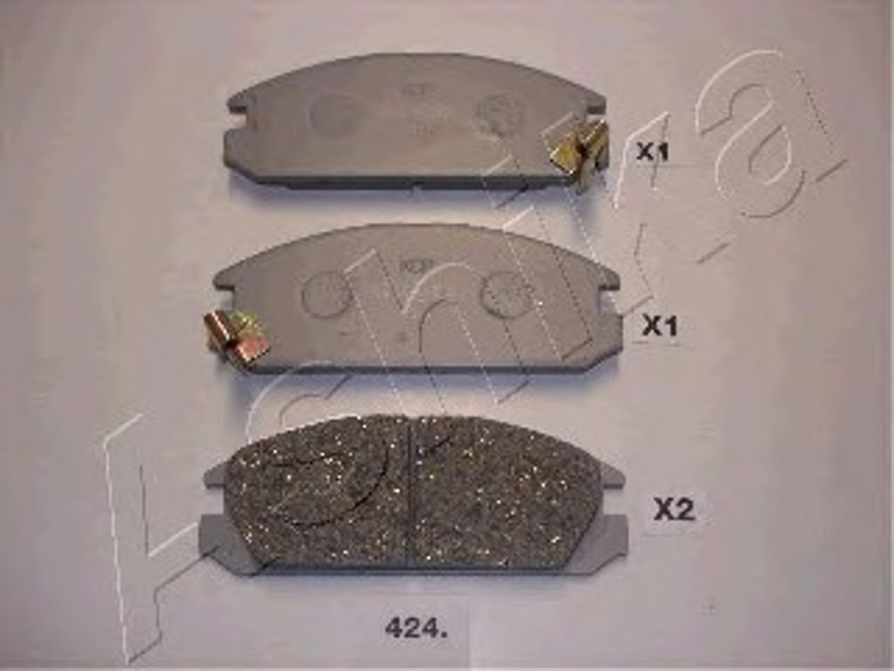 Колодки тормозные дисковые ASHIKA 50-04-424