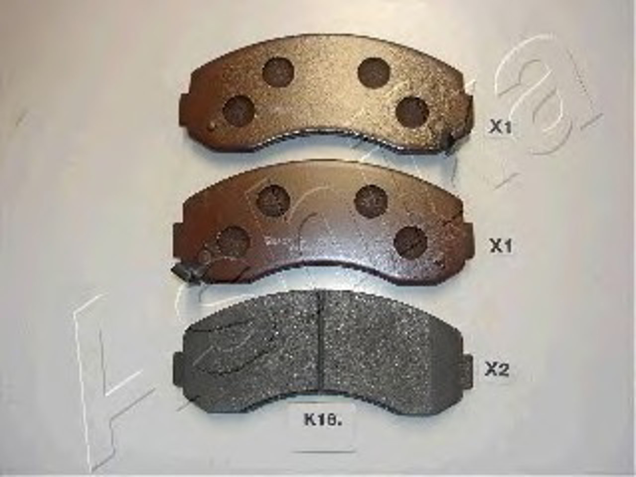 Колодки тормозные дисковые ASHIKA 50-0K-018