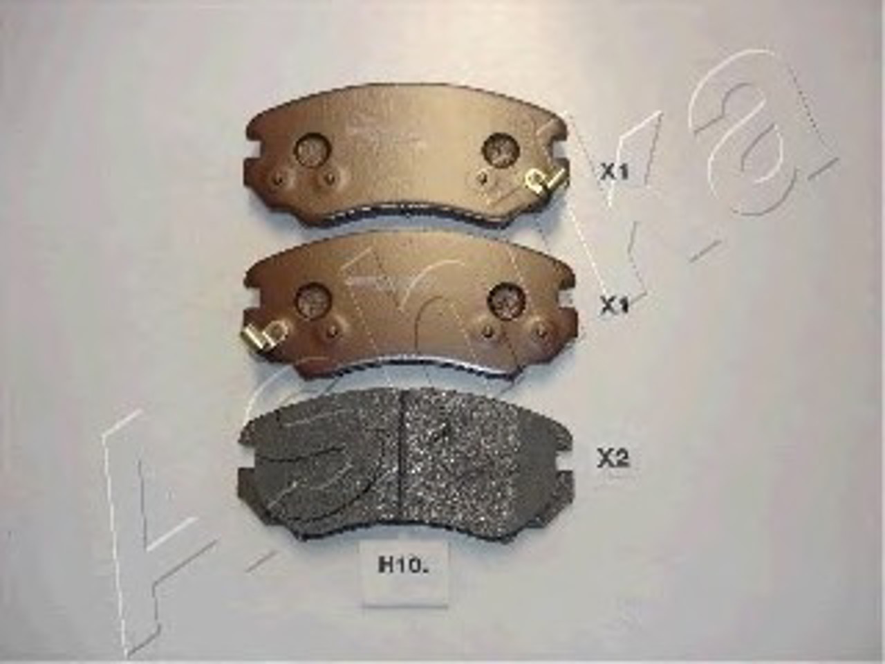 Колодки тормозные дисковые ASHIKA 50-H0-010