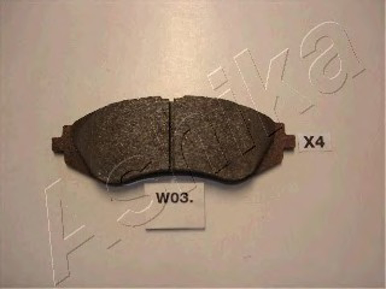 Колодки тормозные дисковые ASHIKA 50-W0-003