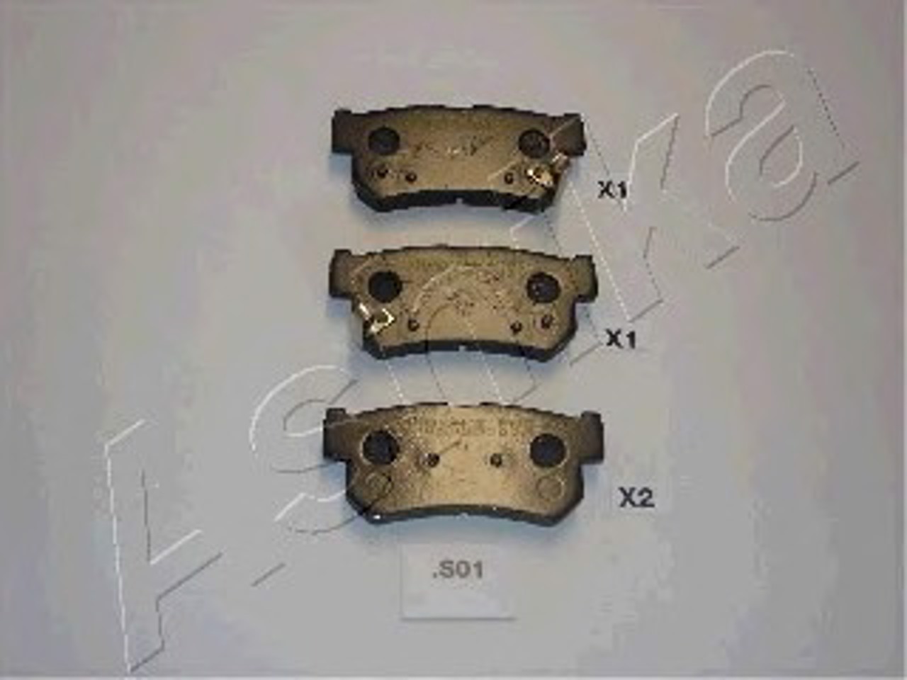 Тормозные колодки ASHIKA 51-0S-S01