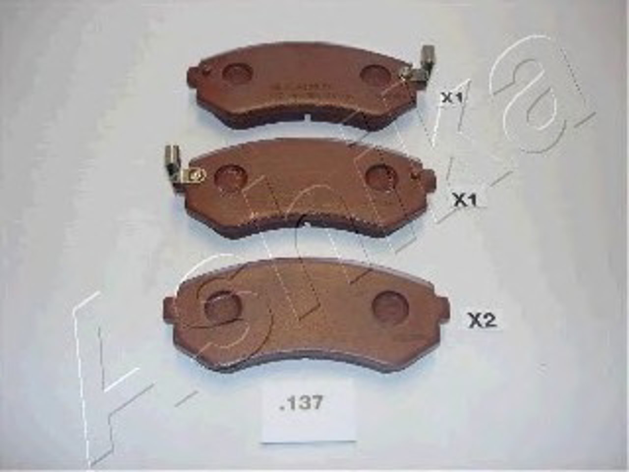 Колодки тормозные дисковые ASHIKA 51-01-137