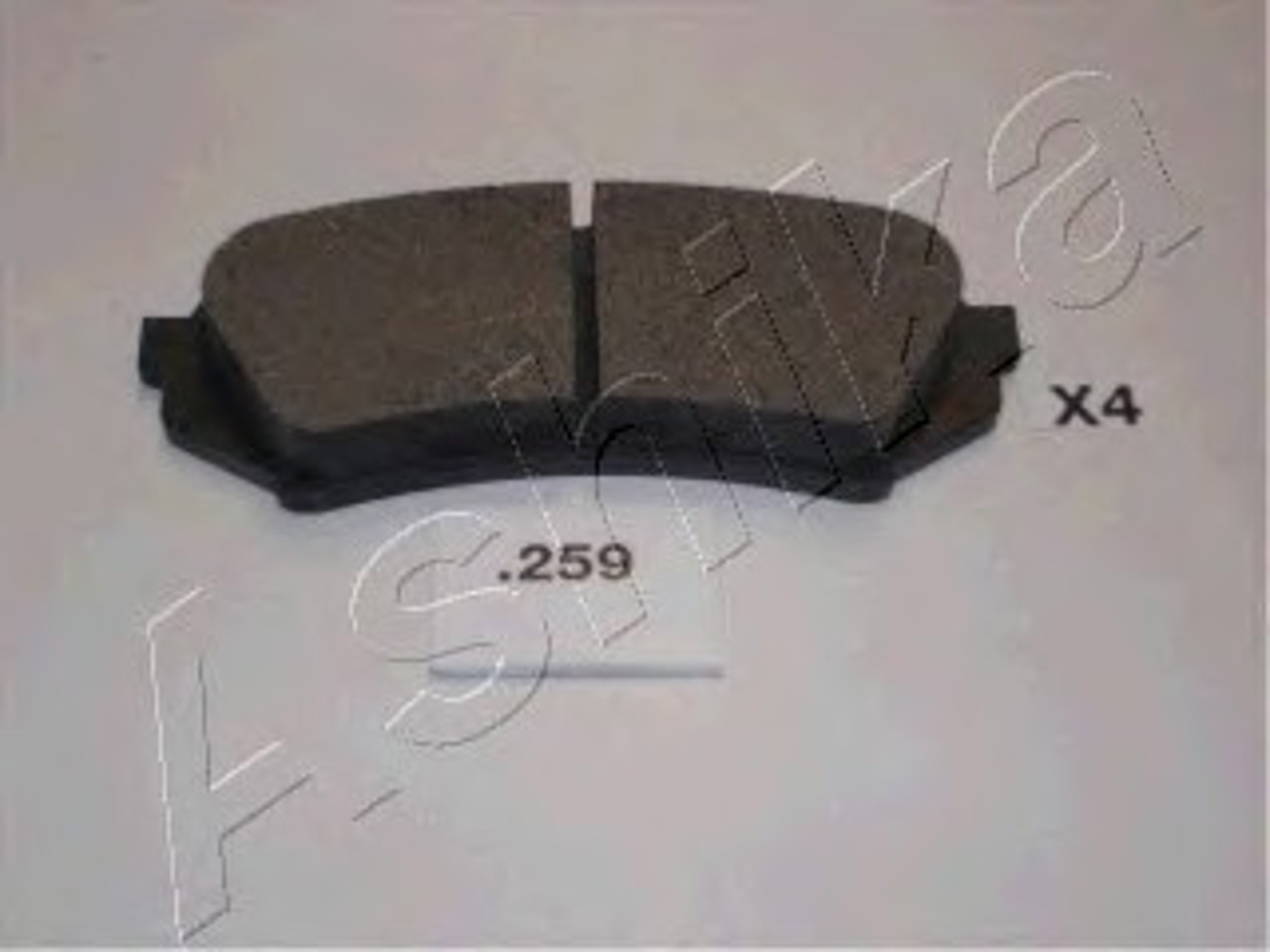 Комплект тормозных колодок дисковый торм ASHIKA 51-02-259