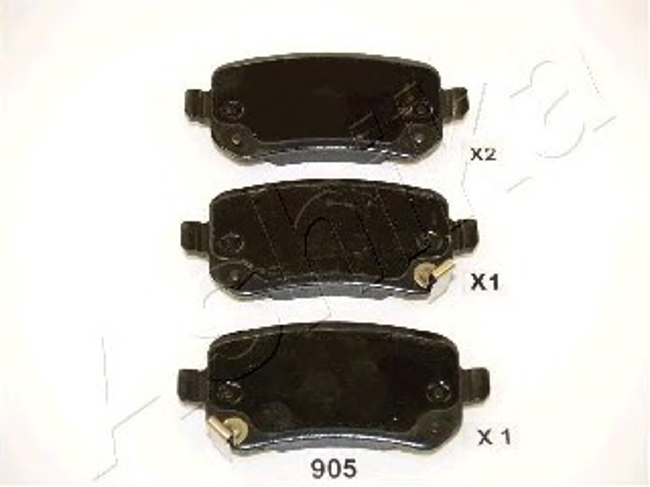 Колодки тормозные дисковые ASHIKA 51-09-905