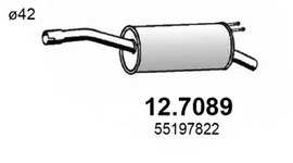 Глушитель ASSO 12.7089