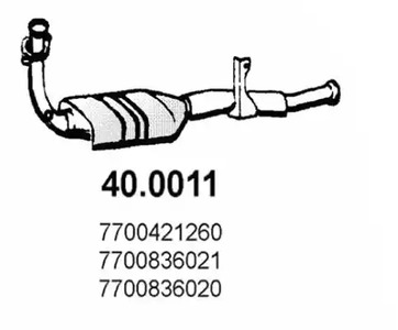 Катализатор ASSO 40.0011