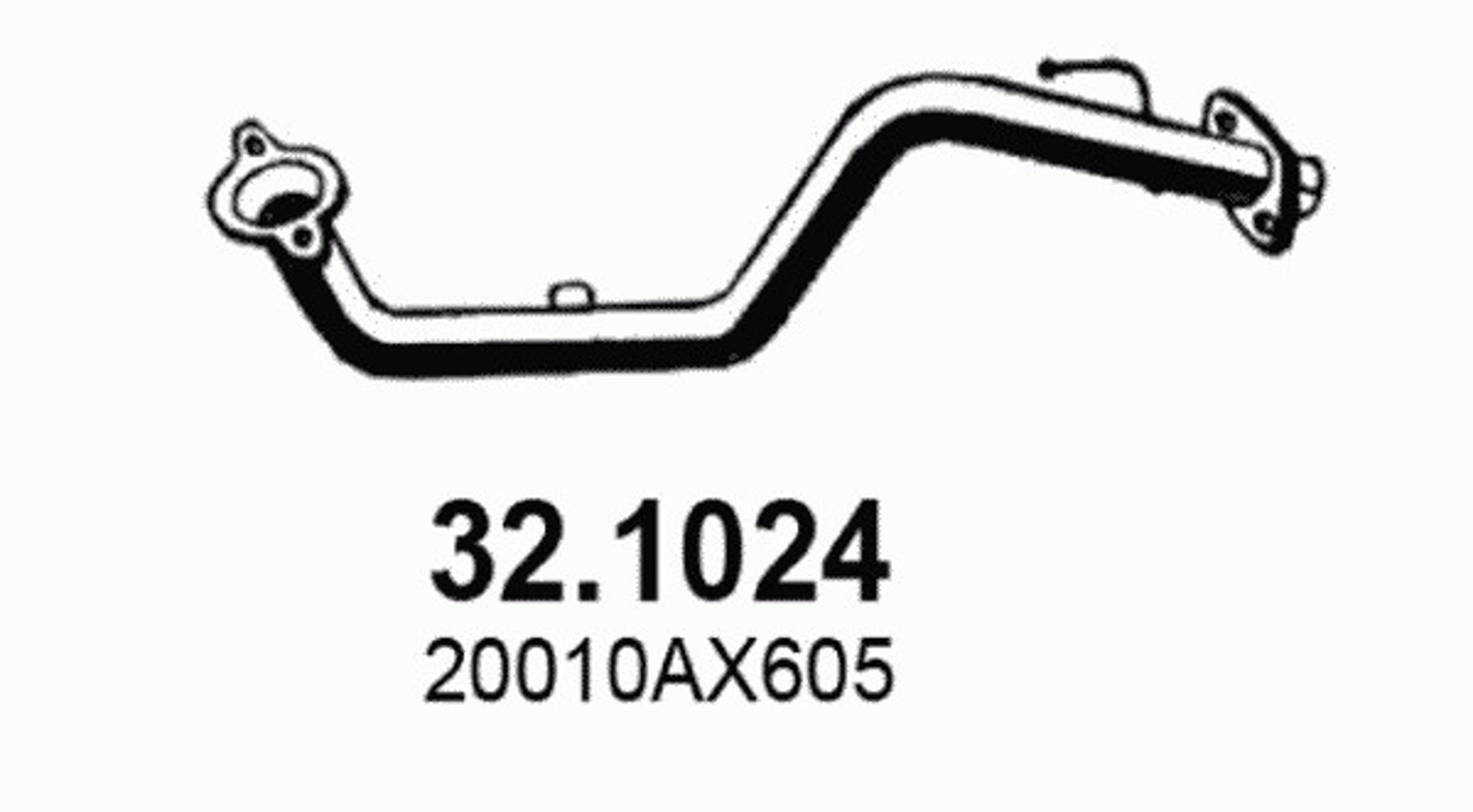 Выхлопная труба ASSO 32.1024