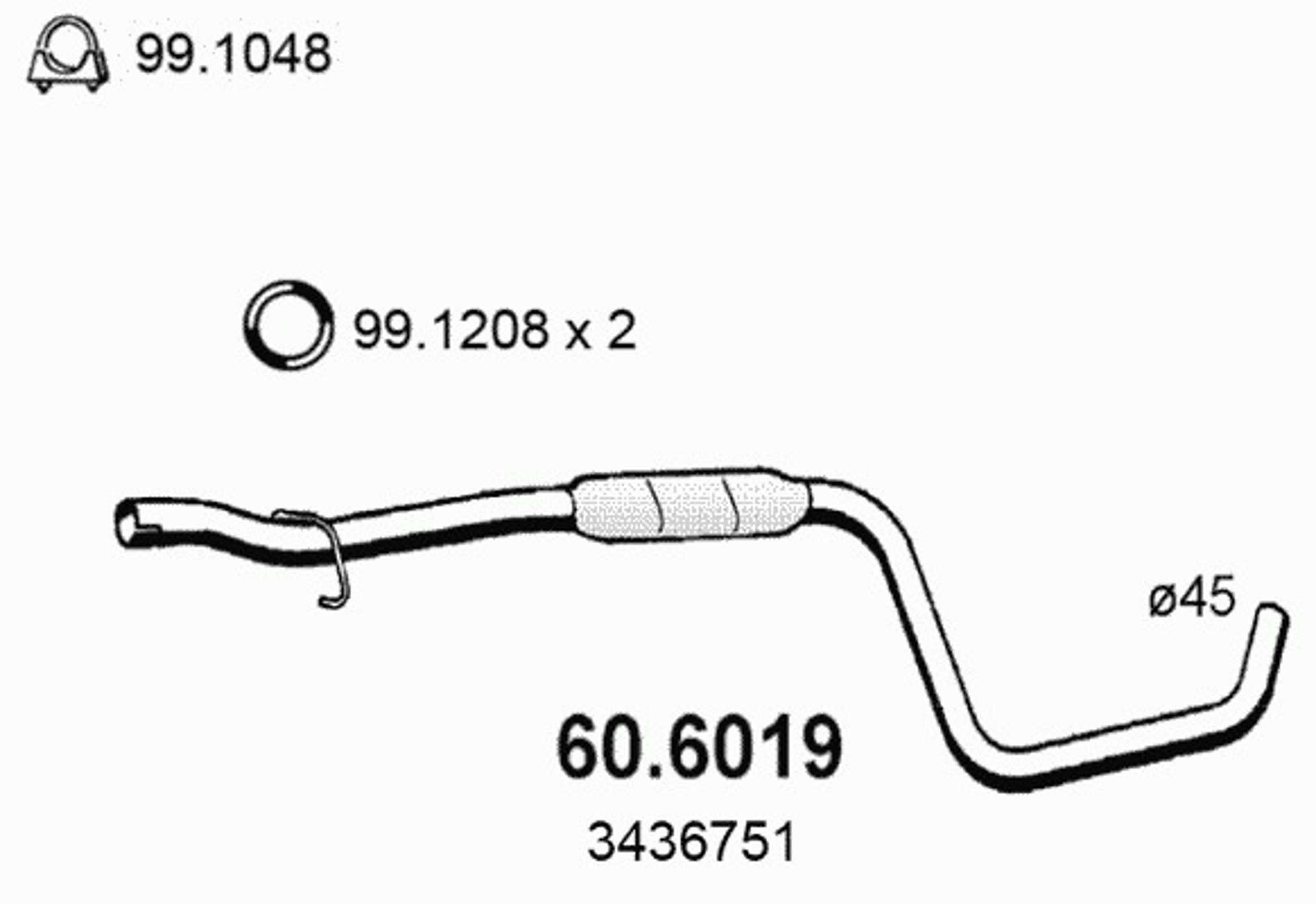 Глушитель ASSO 60.6019