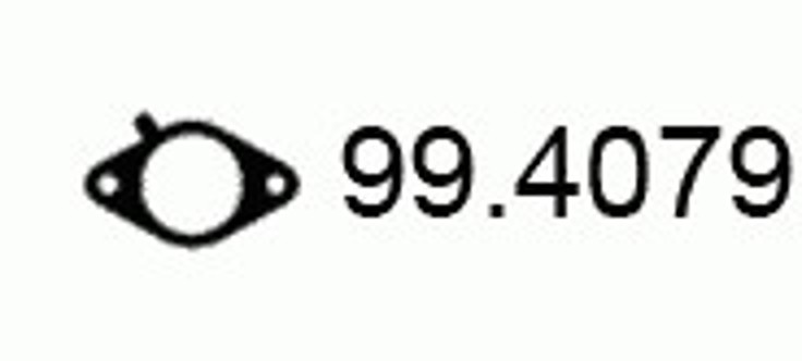 Прокладка глушителя ASSO 99.4079