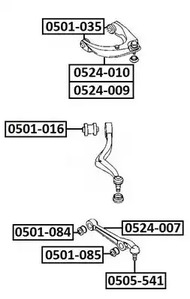 Запчасть ASVA 0501-084