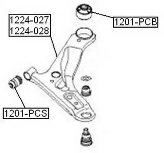 1201-PCS ASVA Запчасть