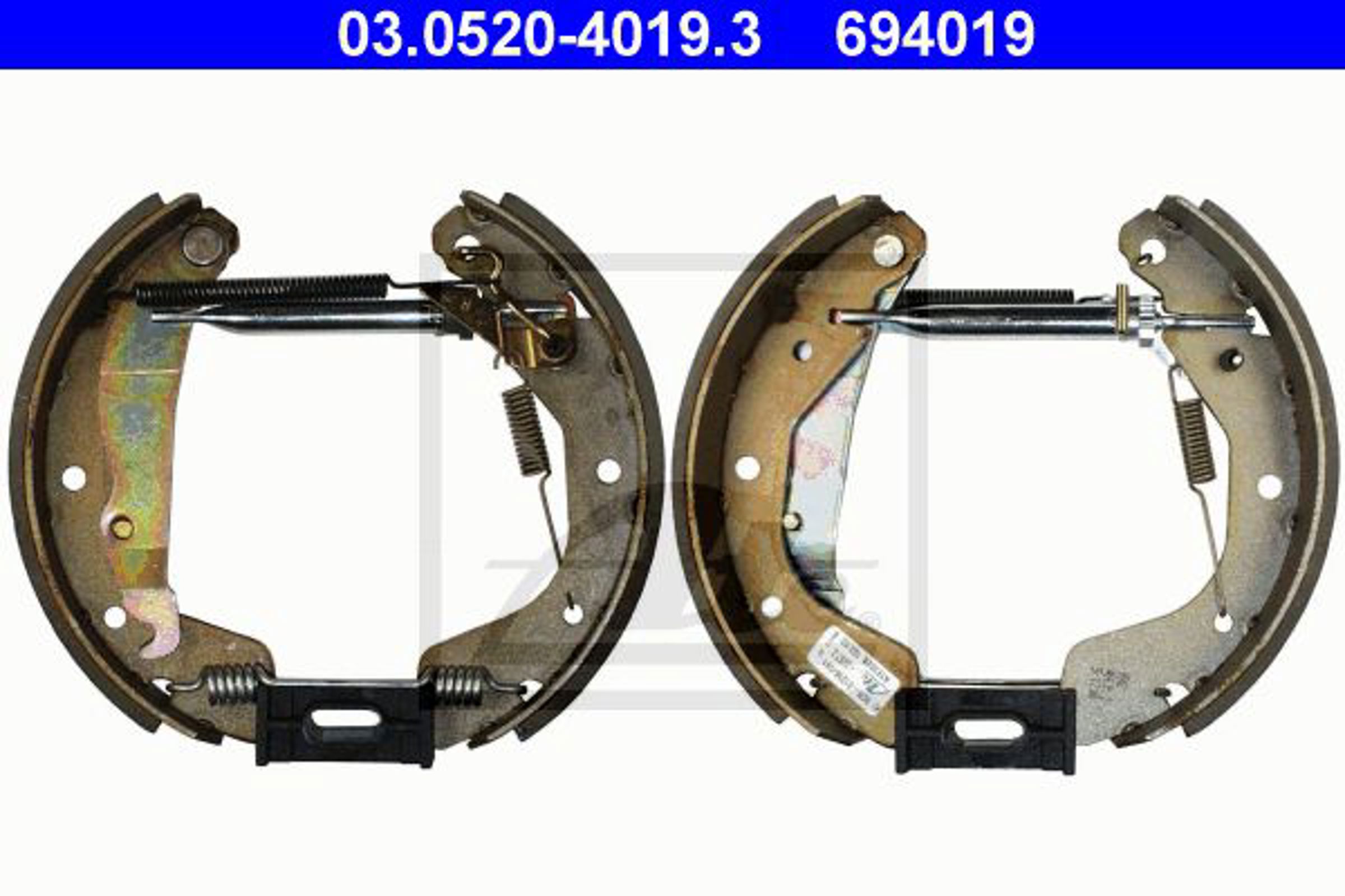 Колодки тормозные барабанные ATE 03.0520-4019.3