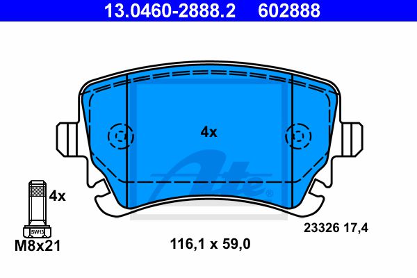 Камера тормозная ATE 03.7765-1002.4