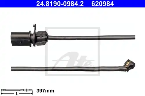Датчик износа тормозных колодок перед audi a4 vw touareg 15-