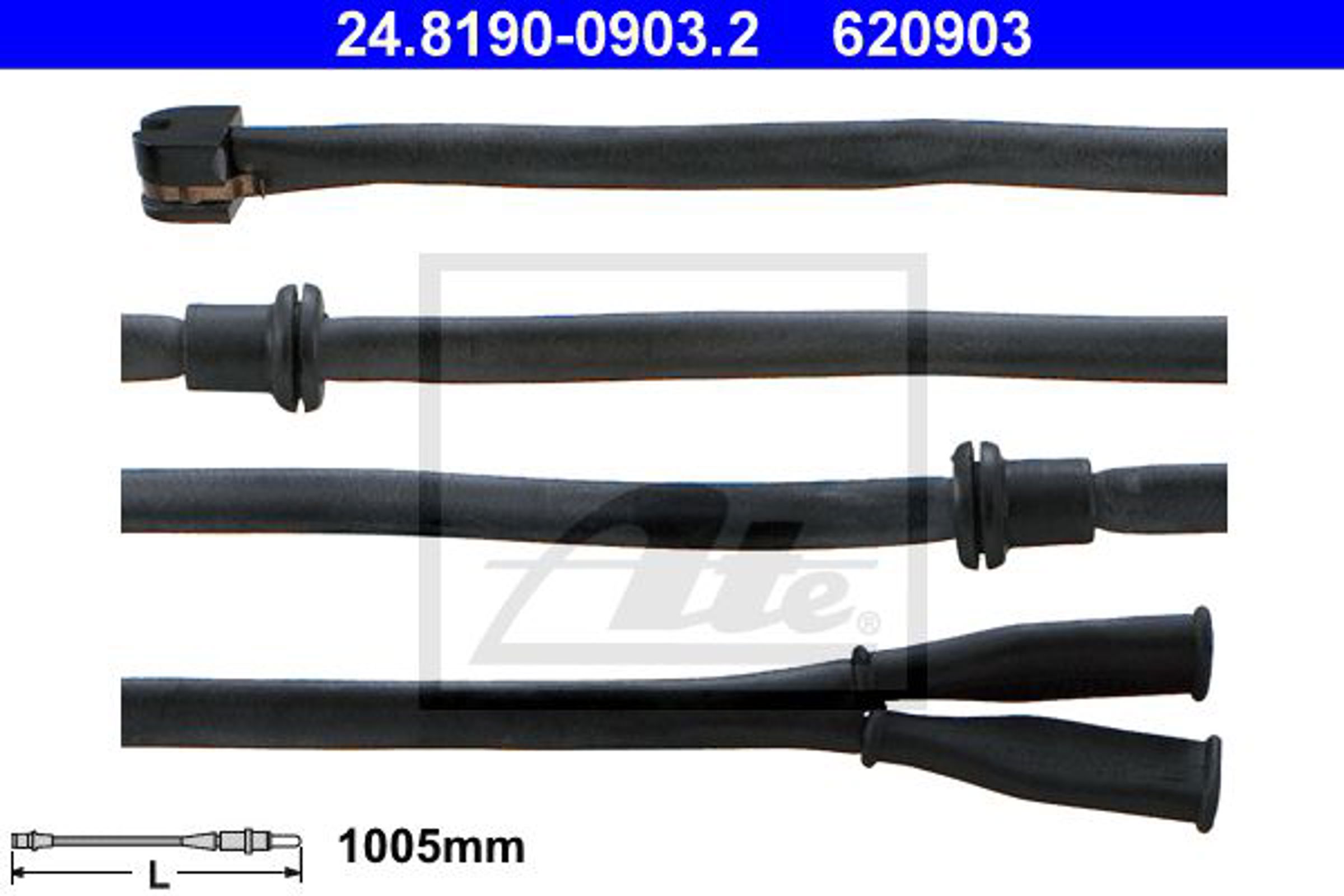 24.8190-0903.2 ATE Датчик износа тормозных колодок