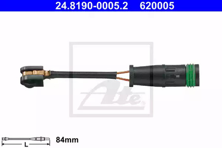 24.8190-0005.2 ATE Датчик износа тормозных колодок