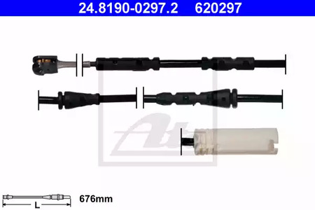 24.8190-0297.2 ATE Датчик износа тормозных колодок