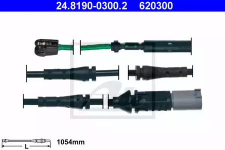 Датчик износа тормозных колодок ATE 24.8190-0300.2