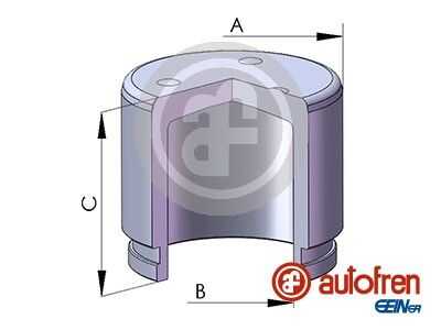 Поршень корпус скобы тормоза