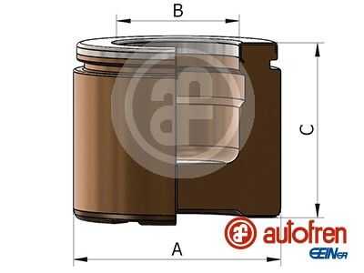 D025364 SEINSA Поршень тормозного суппорта передн. Opel Astra J/Zafira C 09> d=60мм. L=51мм.